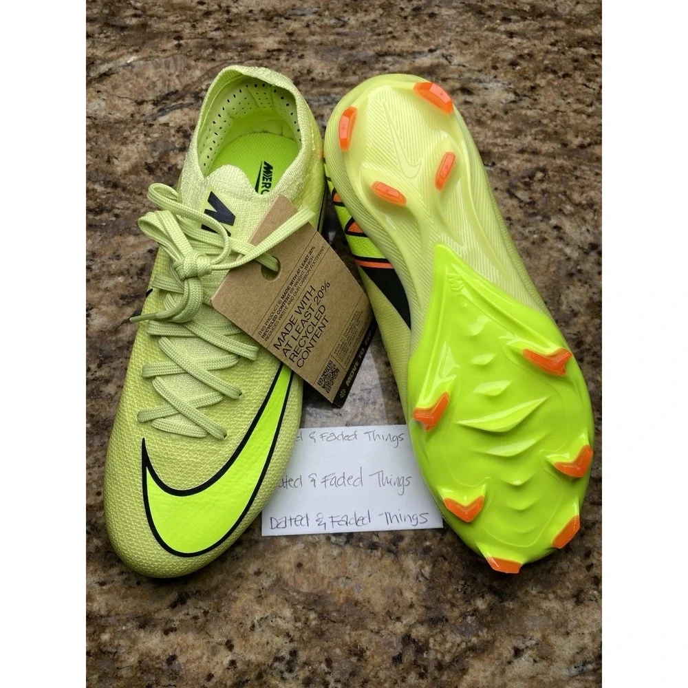 Men's Size 4 Nike Zoom Mercurial Vapor 16 Pro FG FQ8685-300 Limelight/Volt-Hyper